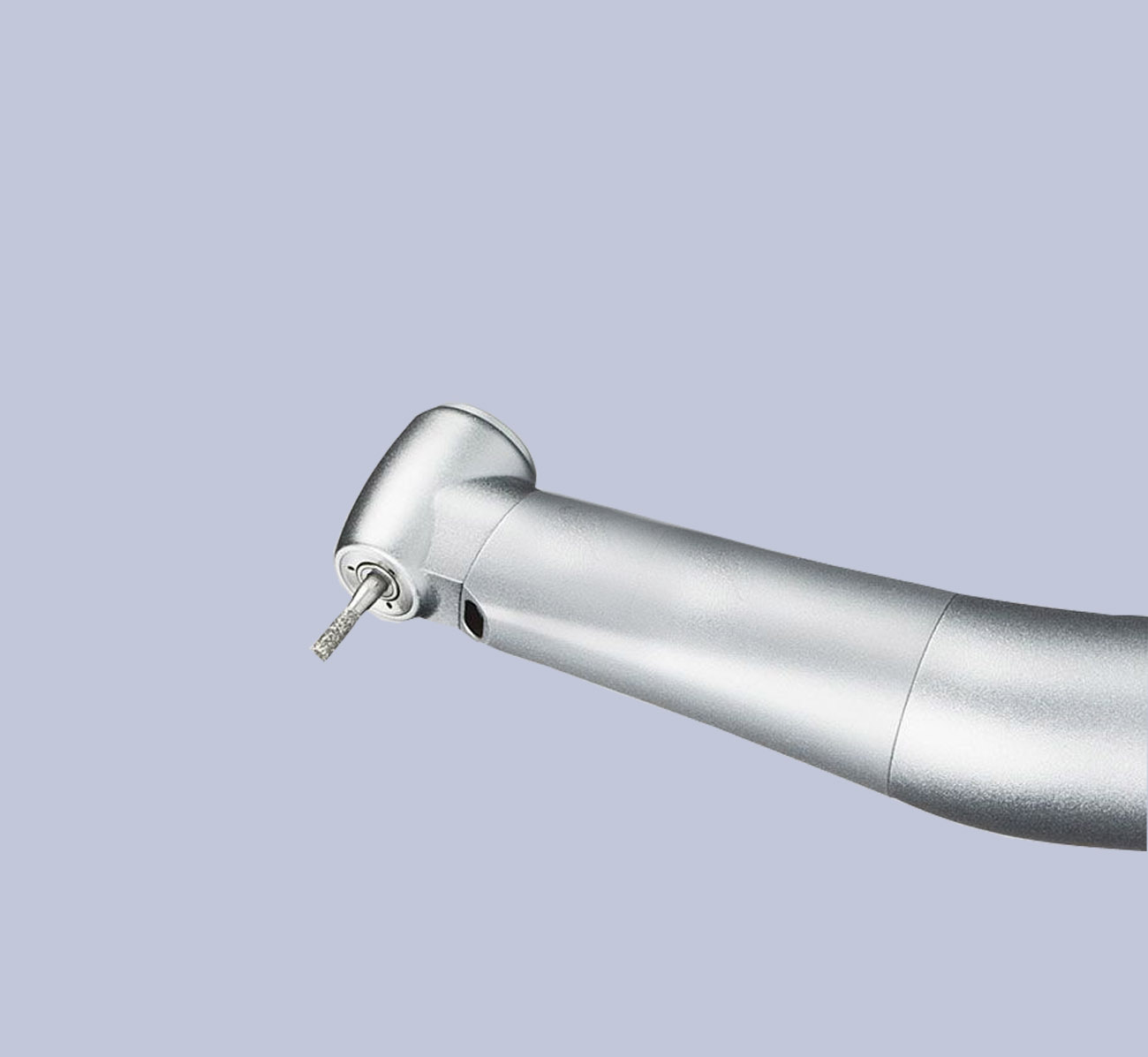 Electric handpiece head with bur