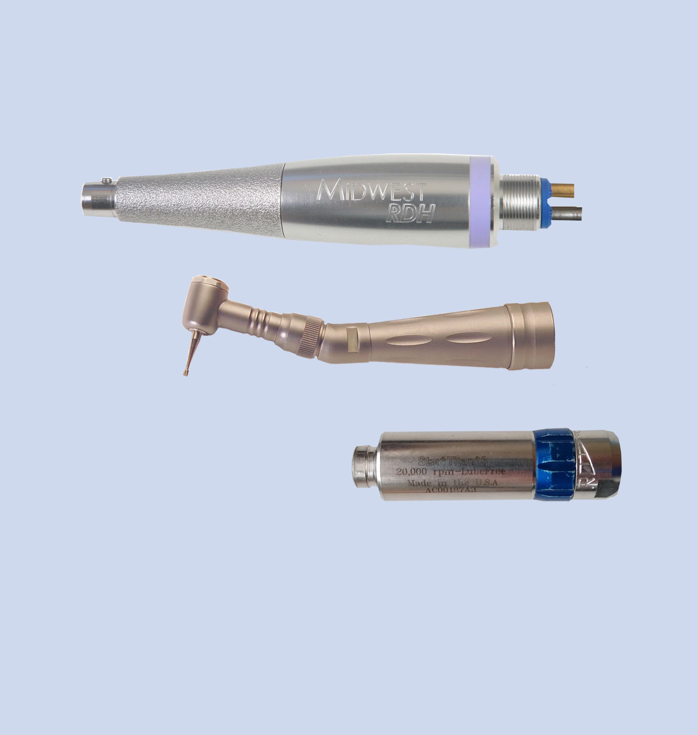 Three low speed motors